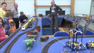 Corlust Meccano Group North Down Model Rail Exhibition 16 [upl. by Retsam]