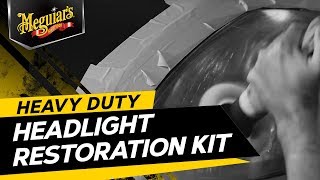 Meguiar’s Heavy Duty Headlight Restoration Kit  For Superior Headlight Cleaning [upl. by Niwle]