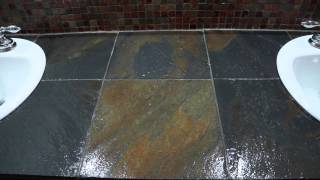 How to Seal Slate or Natural Stone Tiles [upl. by Annoyek]