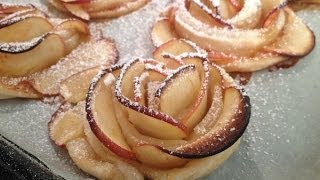 Apple Roses Cake Cupcakes [upl. by Yusem]