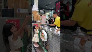 Kuala Lumpur Booza Ice Cream  Bukit Bintang  viralvideo trending icecream bukitbintang 🙌👌 [upl. by Fawna]