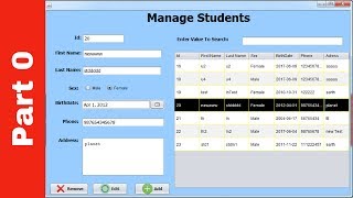 JAVA  Student Information System Project In Java Using NetBeans With Source Code  Part 0  Demo [upl. by Watson498]