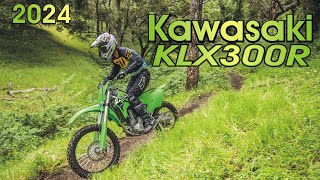 2024 Kawasaki KLX300R  The Perfect OffRoad Companion [upl. by Nelleus]