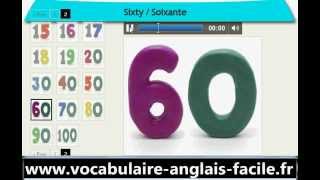 Vocabulaire Anglais les nombres et les chiffres vocabulaire anglais facile [upl. by Olvan689]