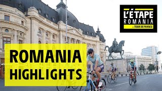 Highlights  LEtape Romania by Tour de France 2023 🚴 [upl. by Lupee]