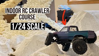 SCX24 INDOOR RC CRAWLER COURSE GUIDEEVERYTHING YOU NEED [upl. by Marchak599]