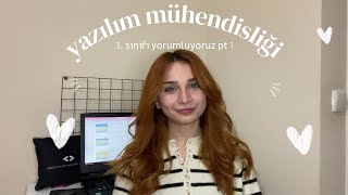 yazılım mühendisliği 3sınıfı ve derslerini yorumluyorum pt 1 dönem 1 [upl. by Yelhak903]