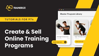 HowTo Create and Sell Online Training Programs  ABC Trainerize Tutorials [upl. by Josselyn]