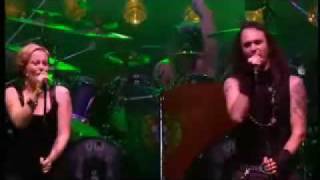 Moonspell amp Anneke van Giersbergen  Scorpion Flower Live at Graspop 2008 [upl. by Enitsud]