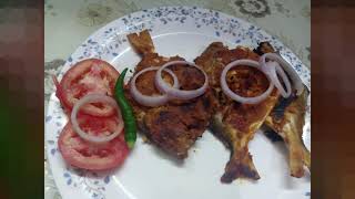 Pomfret Tawa Fry  Upcoming Recipe  FoodZone [upl. by Oirtemed]