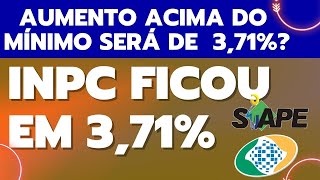 AUMENTO 2024 Acima do Mínimo INPC de 2023 saiu [upl. by Ebehp292]