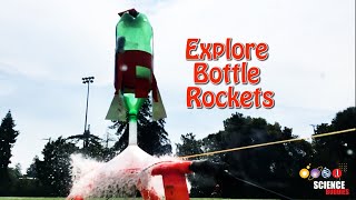 Design and Launch Bottle Rockets  STEM Activity [upl. by Ahsienal]