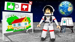 HOW TO GO TO THE MOON in ROBLOX BROOKHAVEN [upl. by Brechtel]