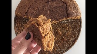 Tarta de zanahoria vegana fácil y rápida  Vegan carrot cake [upl. by Fedak]