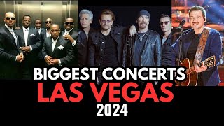 Las Vegas  Biggest amp Best Concerts and Residencies in Las Vegas for 2024 [upl. by Kinsman]