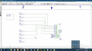 4 bit Magnitude Comparator in PSPICE Schematics Bangla Tutorial [upl. by Land]