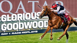 Qatar Goodwood Festival Replays Day One Ft Kyprios and Audience [upl. by Brahear]