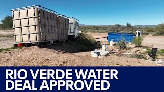 Rio Verde Water Crisis Scottsdale approves deal to restore water deliveries [upl. by Japha327]