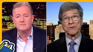 Piers Morgan vs Jeffrey Sachs quotCan You Not Find Anything Negative To Say About Putinquot [upl. by Romaine883]