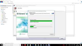 Episode 1 installation eviews 10 avec patch [upl. by Yecies]