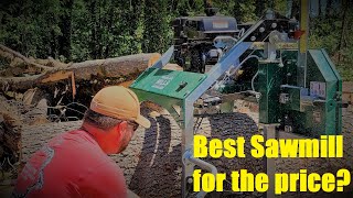 Woodland Mills Sawmill  Build amp Review HM126 Woodlander XL  Sawing with Josh Portable Saw Mill [upl. by Philina]