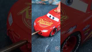 OMG What Did He To Lightning McQueen 5yearcrafts cars lightningmcqueen [upl. by Lahcim]