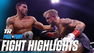 Tommy Fury Upsets Jake Paul By Split Decision  FIGHT HIGHLIGHTS [upl. by Lizned]