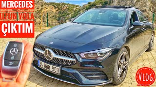 MERCEDES İLE UZUN YOLA ÇIKTIM  MERCEDES BENZ CLA180d 7GTRONİC  İSTANBUL’A NE KADAR YAKTI [upl. by Ahseken720]