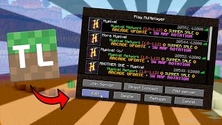 How to Join Server in Tlauncher Minecraft Hypixel 1202 2023 [upl. by Euhc276]