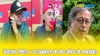 Gustavo Petro y su balance de dos años de gobierno [upl. by Janeta]