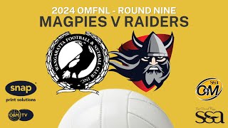 2024 R9 Magpies v Raiders Netball [upl. by Junina167]