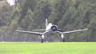 FG1D Corsair Takeoff for NAS Oceana Airshow [upl. by Ines]