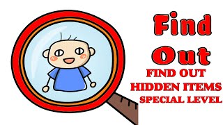 FIND OUT HIDDEN ITEMS SPECIAL LEVEL [upl. by Asereht385]