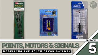 Building a model railway  Unifrog Points Point Motors and Signals  Ep 5 Modelling the SD Railway [upl. by Rehpoitsirhc695]