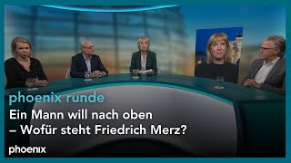 phoenix runde Ein Mann will nach oben  Wofür steht Friedrich Merz [upl. by Sualocin881]