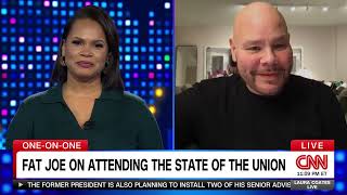 Fat Joe Talks State of the Union Experience on CNN [upl. by Araldo]