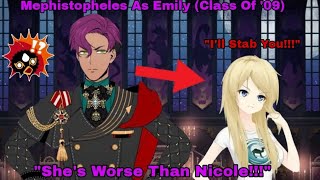 Obey Me Reacts To Mephistopheles As Emily  Class Of 09  Part 3  READ THE DESCRIPTION [upl. by Ecadnak456]