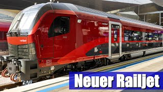 Doku Das ist der NEUE Railjet  Der BESTE neue Fernverkehrszug [upl. by Notniuq]