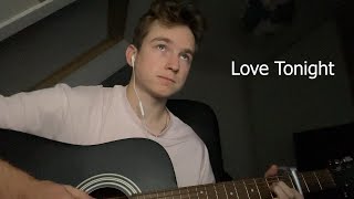 Love Tonight  Shouse Acoustic Cover by Bjorn Lenoir [upl. by Aehtorod]