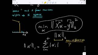 Machine Learning Blink 104 What is sparse feature selection LASSO method [upl. by Rothenberg]