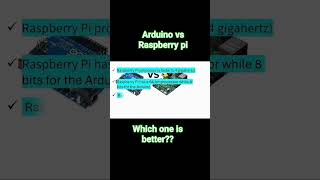 Arduino Vs Raspberry pi 3bWhich one is better in performance electronic microcontroller [upl. by Renate885]