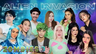 ZOMBIES 3  ALIEN INVASION Cover en Español Hitomi Flor [upl. by Gader865]