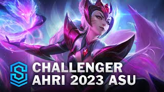 Challenger Ahri Skin Spotlight  League of Legends [upl. by Cinda580]