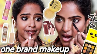 Full Face Of Makeup Revolution😭One Brand Makeup Tutorial🥰 [upl. by Alilad]