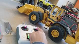 870k wheel loader with Beier USMRC2 sound card [upl. by Sofko]