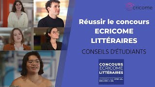 Découvrez le concours ECRICOME LITTÉRAIRES grâce aux témoignages détudiants [upl. by Thayer]