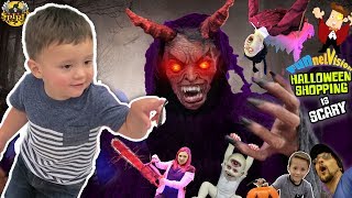 DAT BOY SHAWN DOE Family Fun FUNnel Family Halloween Shopping Vlog [upl. by Ruenhs]