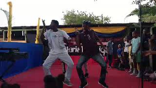 Scorpion Dance tal bay Yon ti performance nan lekòl marie Dominique 🔥🔥🔥🔥🔥nou boule sa plat [upl. by Ellenrad]