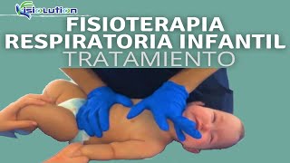 FISIOTERAPIA INFANTIL RESPIRATORIA  TRATAMIENTO BRONQUITIS  Fisiolution [upl. by Hpeseoj]