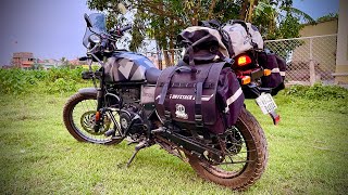 Rynox Saddle Bag for Himalayan [upl. by Atnad]